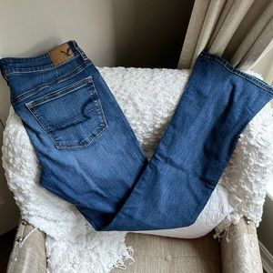 American eagle skinny kick jeans size 12